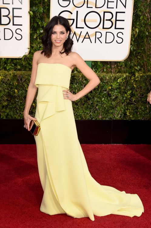 Jenna Dewan attends the 72nd Annual Golden Globe Awards
