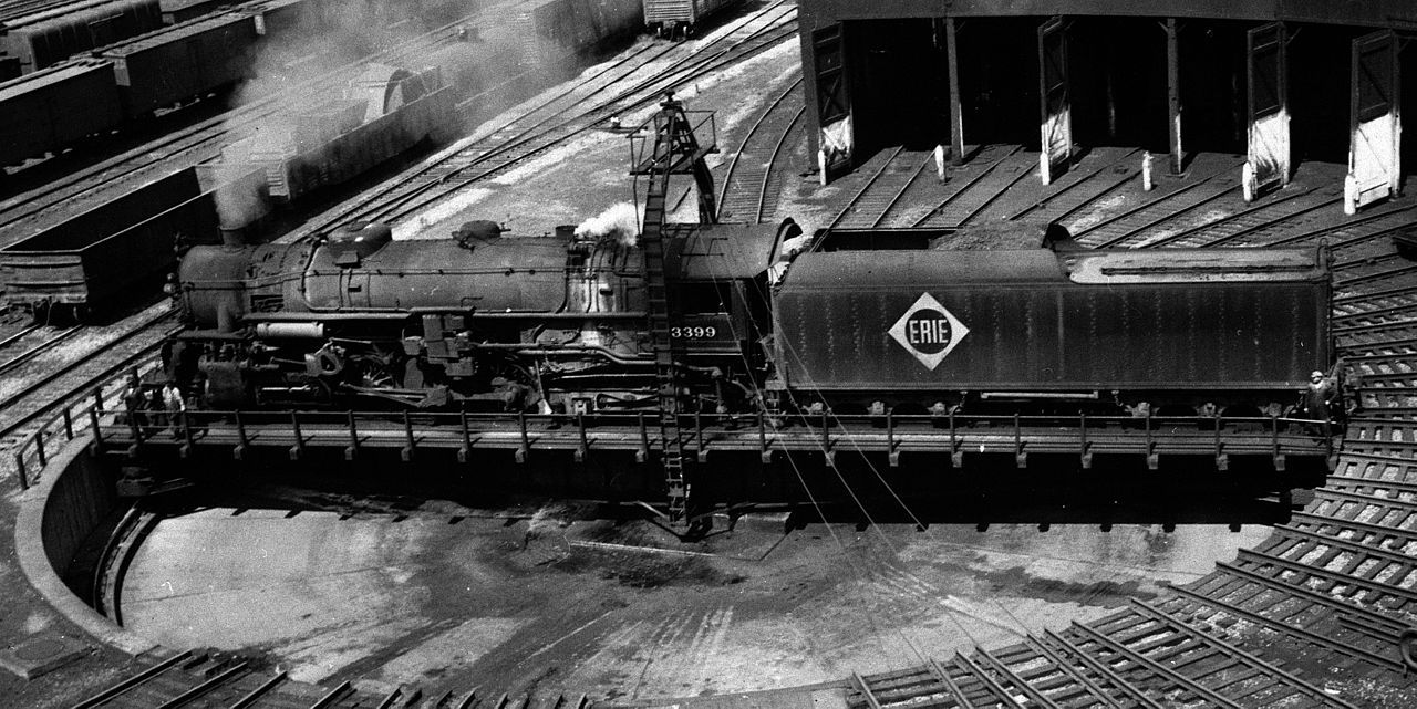Image result for erie 2-8-4 berkshire steam locomotive