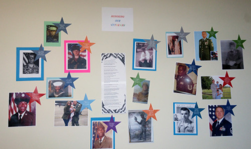 The “Honoring Wall” created by the Division of Child Development and Early Education.