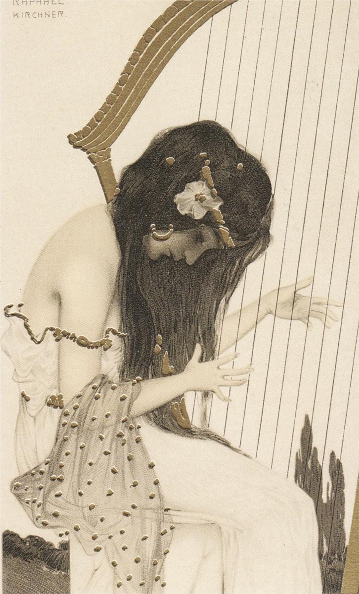 silenceformysoul:
“Raphael Kirchner - Greek Virgins, 1900
”