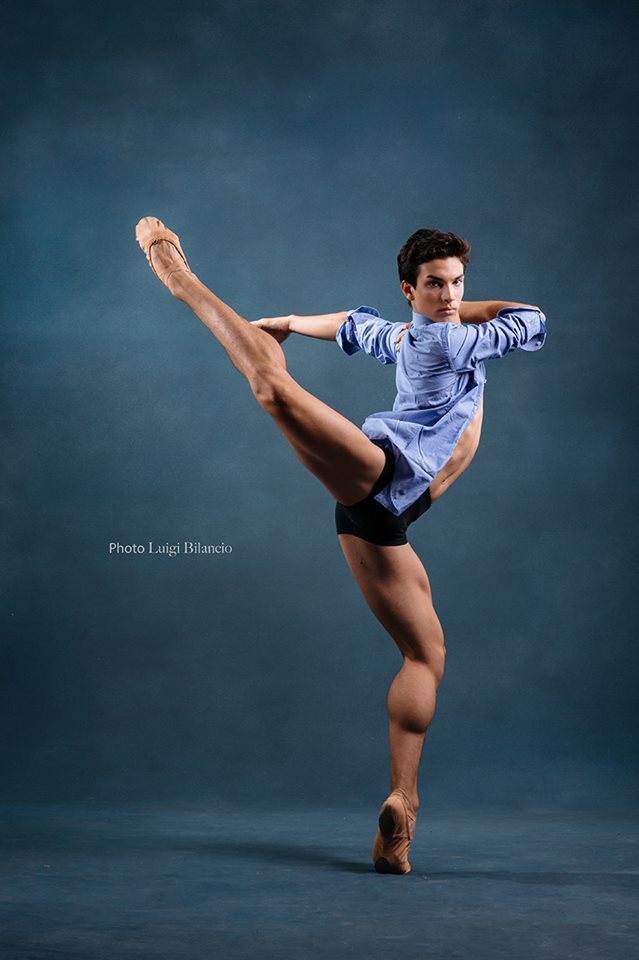 exguyparis: “Luigi Crispino - Jacqueline Kennedy Onassis School at American Ballet Theatre - photo by Luigi Bilancio ”