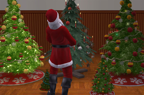 Summon Santa w/ CC Christmas TreesHere’s a Sims 2 mod that allows several custom content Christmas Trees and the Maxis Little Frock tree to summon Santa. I also included two unused GUIDS that anyone is welcome to use that will summon Santa as well in...