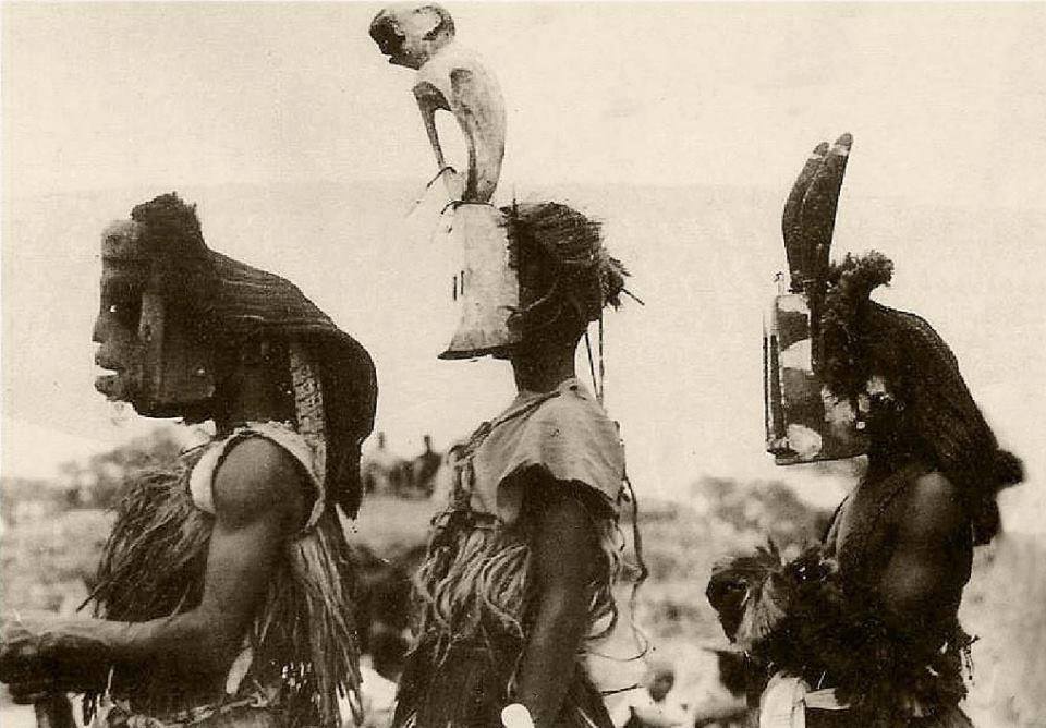 criticalmera:
“Michel Leiris - Dogon masks, Mali, 1934
”