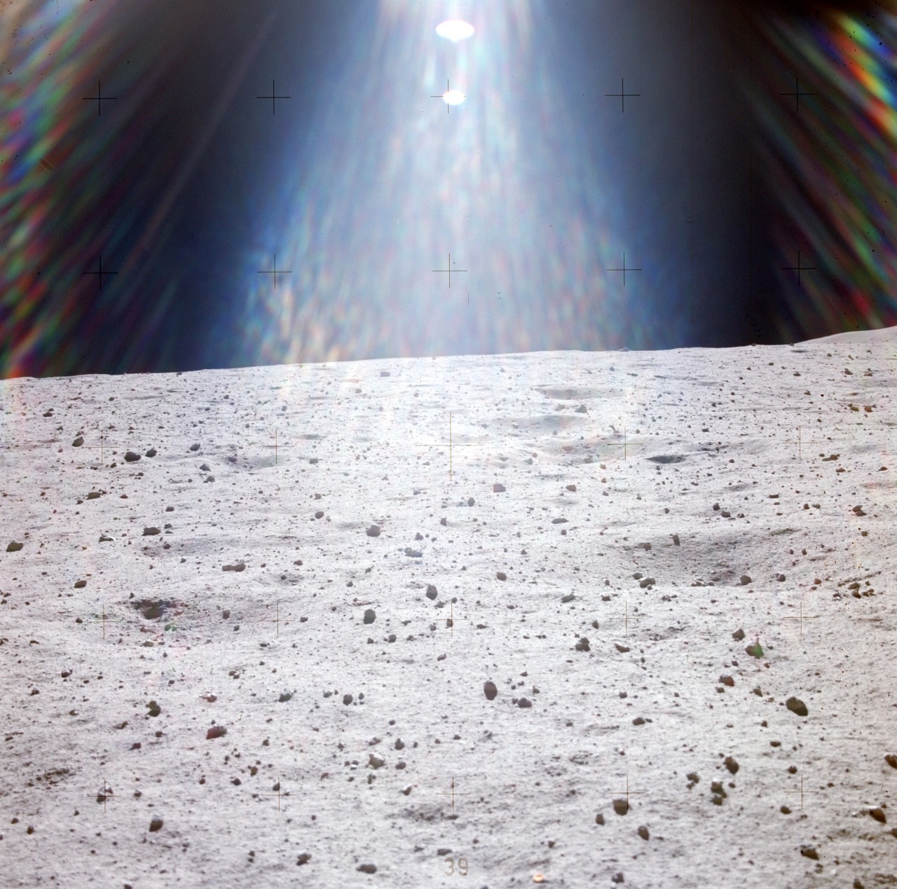 humanoidhistory:
“The Sun shining on the Moon, photographed during the Apollo 16 mission, April 1972.
”
