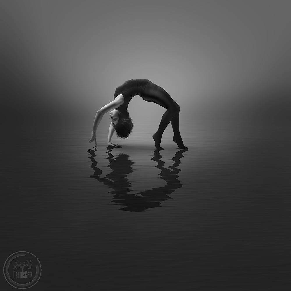 Contortion by Emily Peerbolt captured by Dennis Gatz in the style of Josep Sumalla