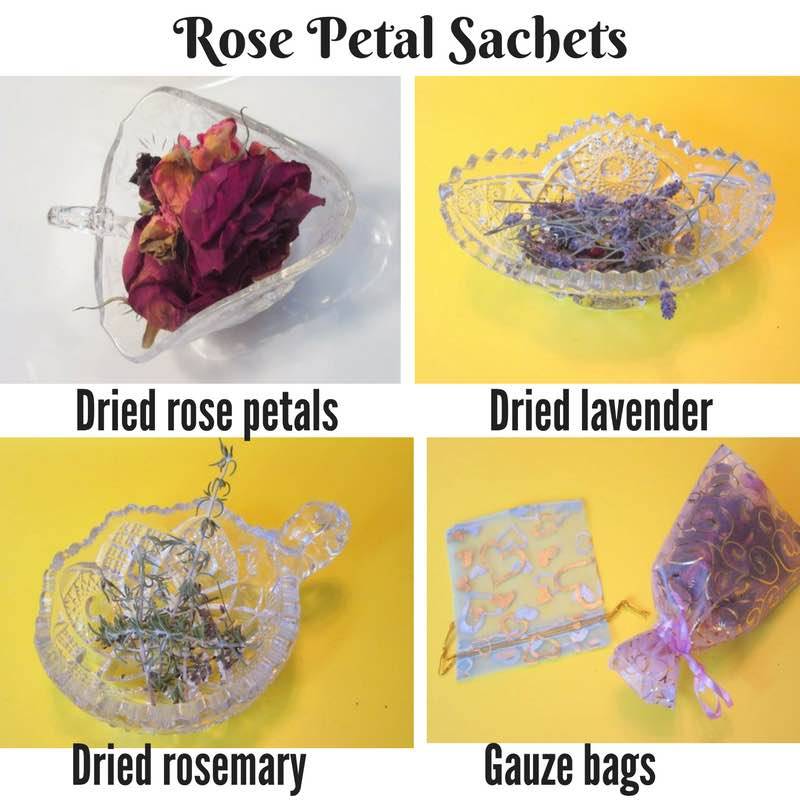 Author Karen Rose Smith has the perfect DIY stocking stuffer! Supplies • Dried rose petals • Dried lavender • Dried rosemary • Gauze bags Directions These sachets are so easy to assemble whether you have a garden or buy supplies at the grocery store!...