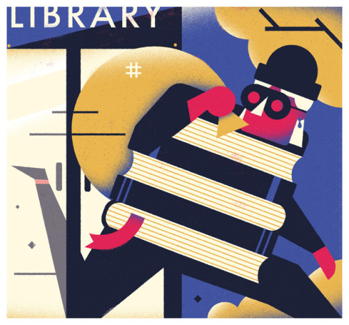 Librón: ladrón de libros (ilustración de Dale Edwin Murray)