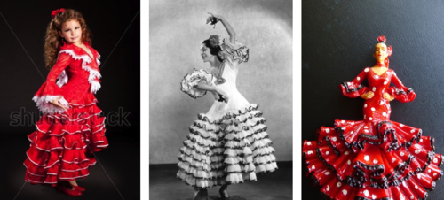 What is the history of flamenco dresses?