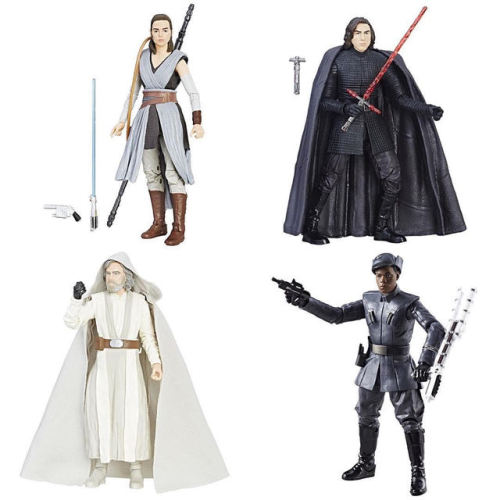 More New Star Wars The Black Series 6″ Figure Image Leaks; Luke, Rey, Finn & Kylo Ren… Nothing too new and no real spoilers, but great to see new shots. The anticipation for new product is definitely building!