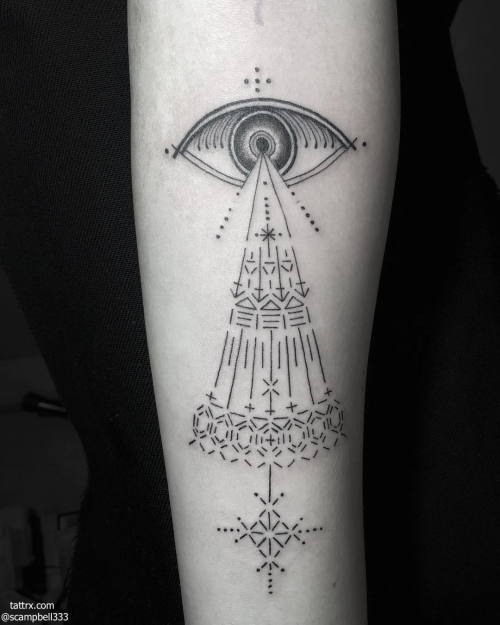 Tattoo tagged with: fine line, new york, blackwork, single needle, scott  campbell, uk, london, nyc, artist, whole glory 