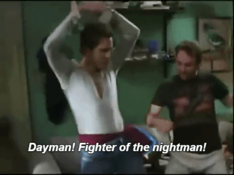Image result for the nightman gif