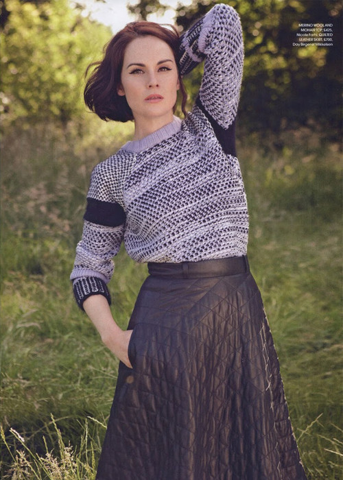 Michelle Dockery for Red OCT 2013