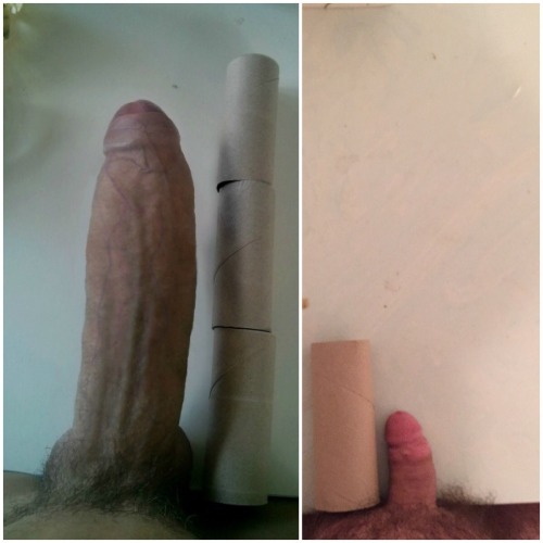 bigcockenvy:
“ I’m on the right
Great comparison pic! Thanks for the submission!
”
