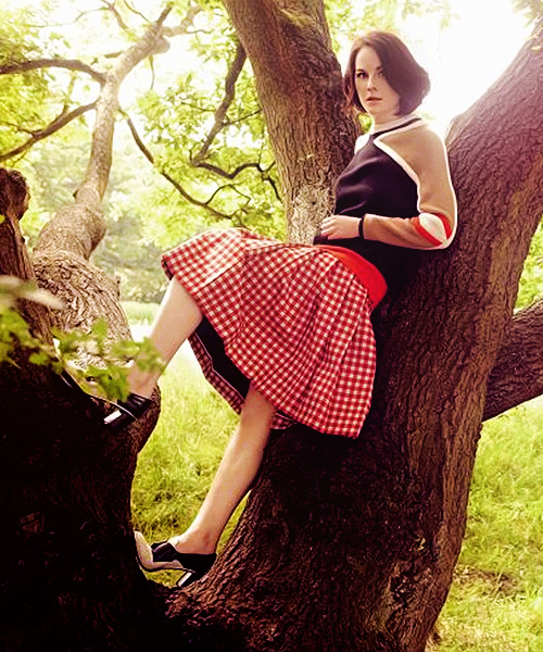 Michelle Dockery for Red OCT 2013