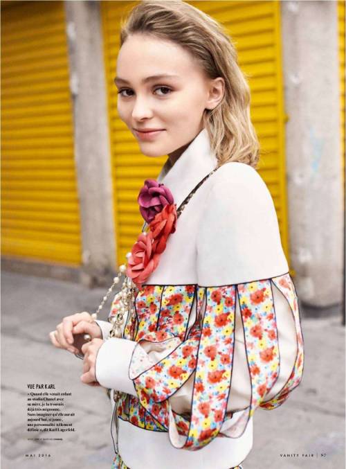 Lily Rose Depp in Vanity Fair France Magazine (May 2016)