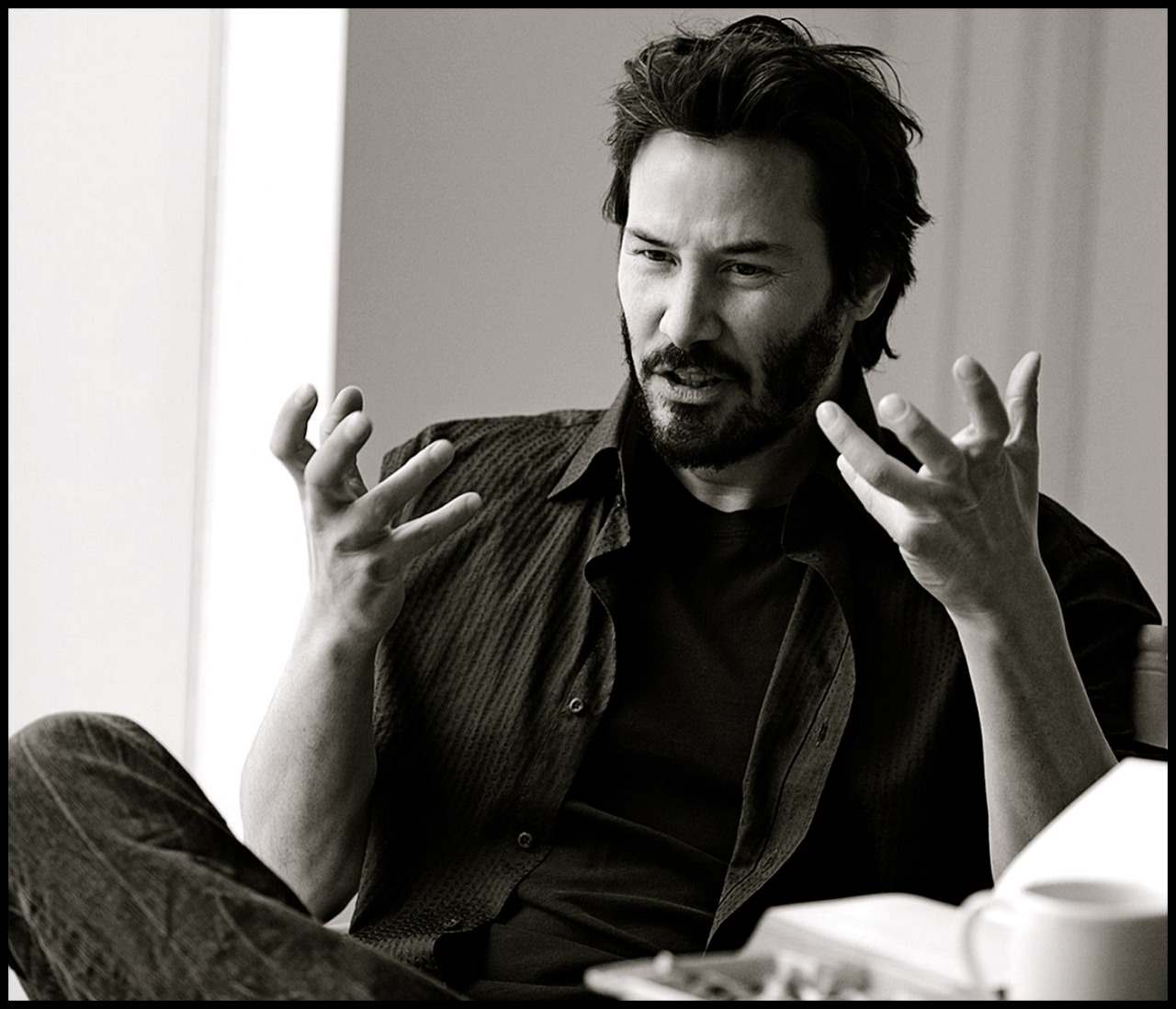 AREEVESLADY • Keanu Reeves Vogue Hommes International 20091280 x 1098