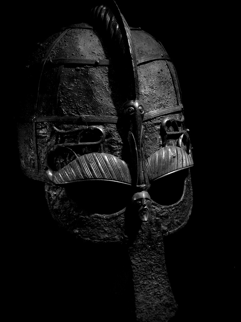 artemisdreaming:
“Iron helmet from a Vendel era (550-793 AD) boat grave in Vendel, Uppland, Sweden, Museum of History in Stockholm. (orig. photo in color - via: wiki user: Thuresson - Flickr user: Mararie - creative commons)
“In Swedish prehistory,...