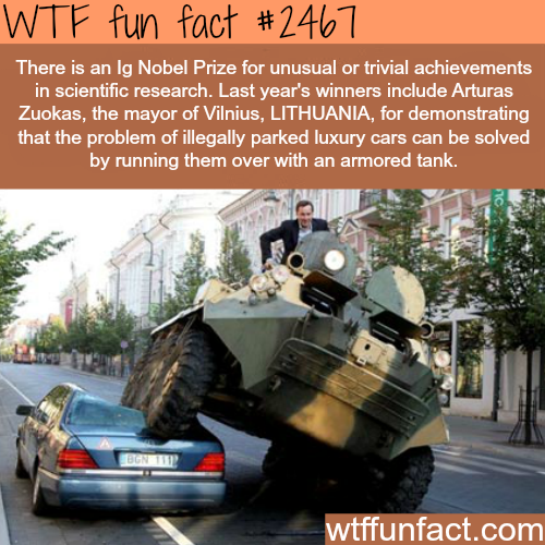 The Mayor of Vilnius, Lithuania Arturas Zuokas - WTF fun facts