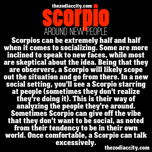 What are some common traits of male Scorpios?