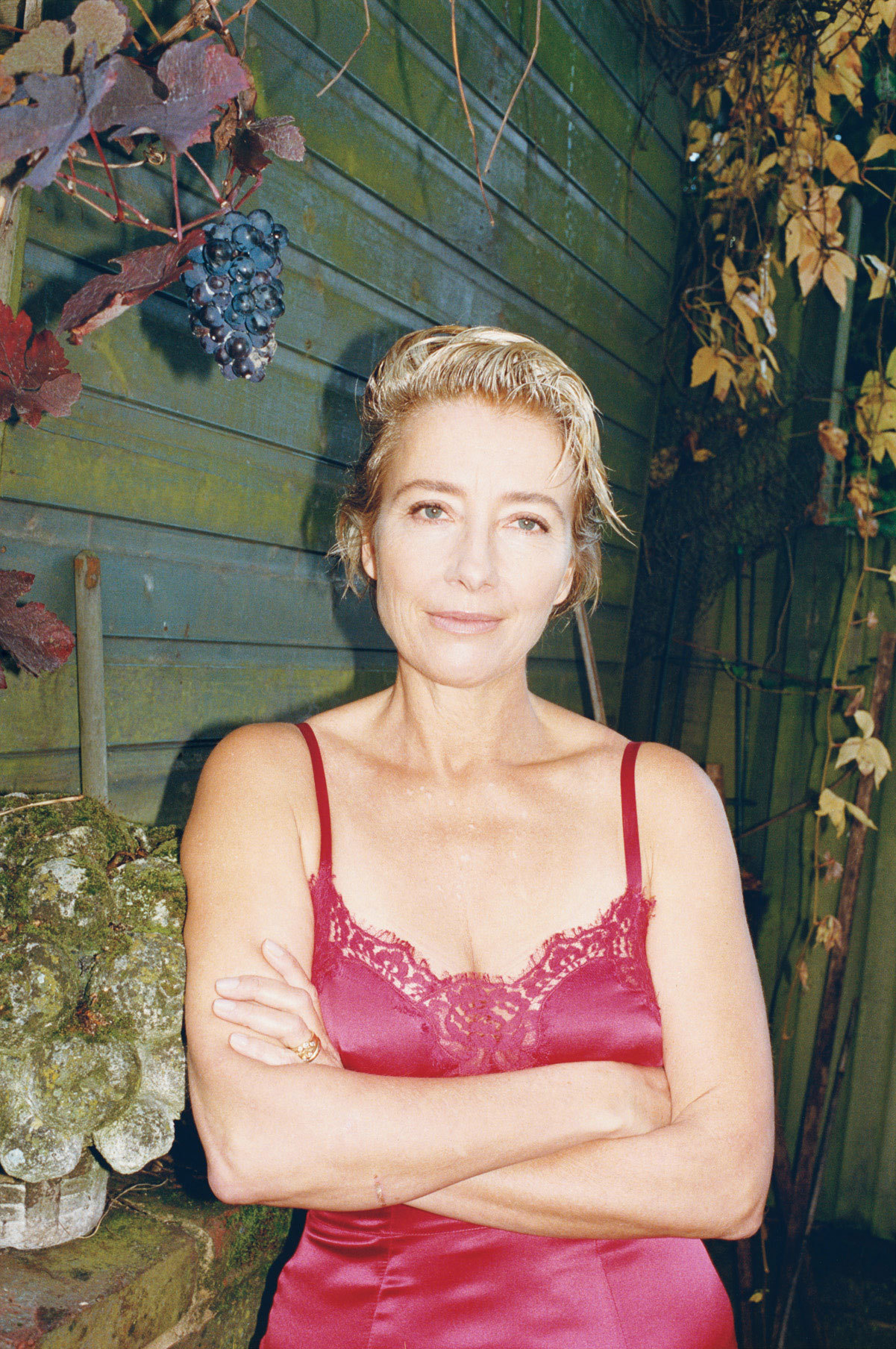 W Magazine • In the garden with Emma Thompson. Photograph by...