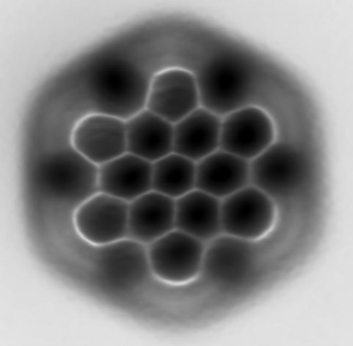 zealouspuppynerd:
“ sixpenceee:
“This is an actual picture of a molecule, taken by IBM. What fascinates me is we’ve always had theoretical ideas of what atoms and molecules were supposed to look like, having never actually seen one. Then we finally...
