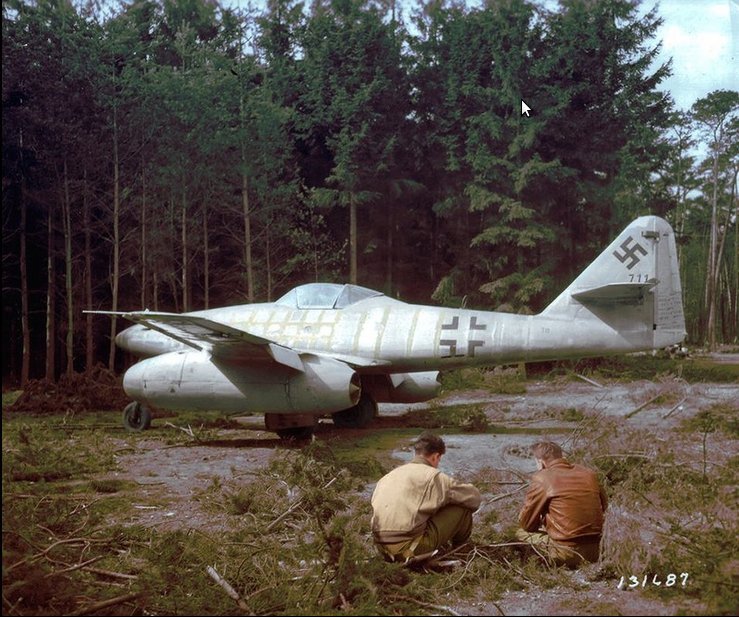 Messerschmitt Me.262A. Germany, 1945.