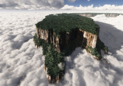 The Breathtaking Tabletop Mountains of Venezuela.