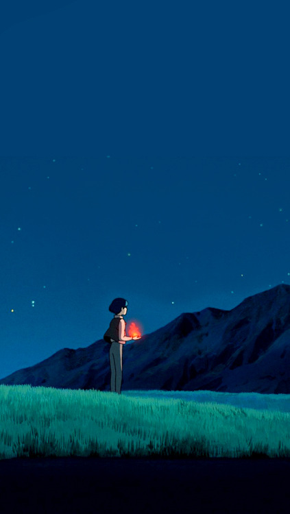 STUDIO GHIBLI GIFS : Howl's Moving Castle phone wallpapers ...