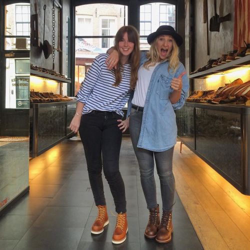 Red Wing Shoes Amsterdam - Babes on boots! #redwingwomen Robin...