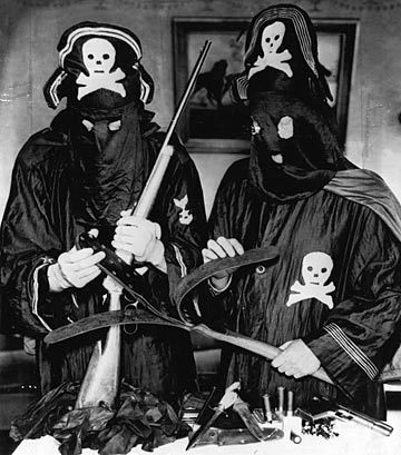 Founded in the 1920′s as a security force for the Ku Klux Klan, The Black Legion were a white supremacist organisation, prevalent in the Midwest of the United States. By the mid-1930′s, they had accumulated 20,000 to 30,000 members, mainly...
