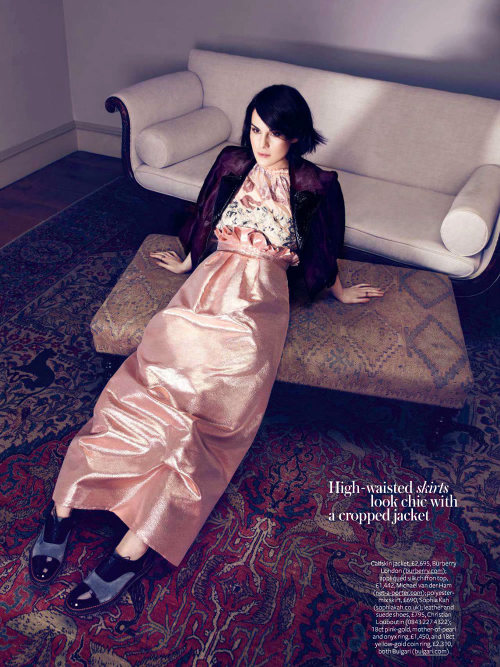 Michelle Dockery – InStyle Magazine (UK) January 2014