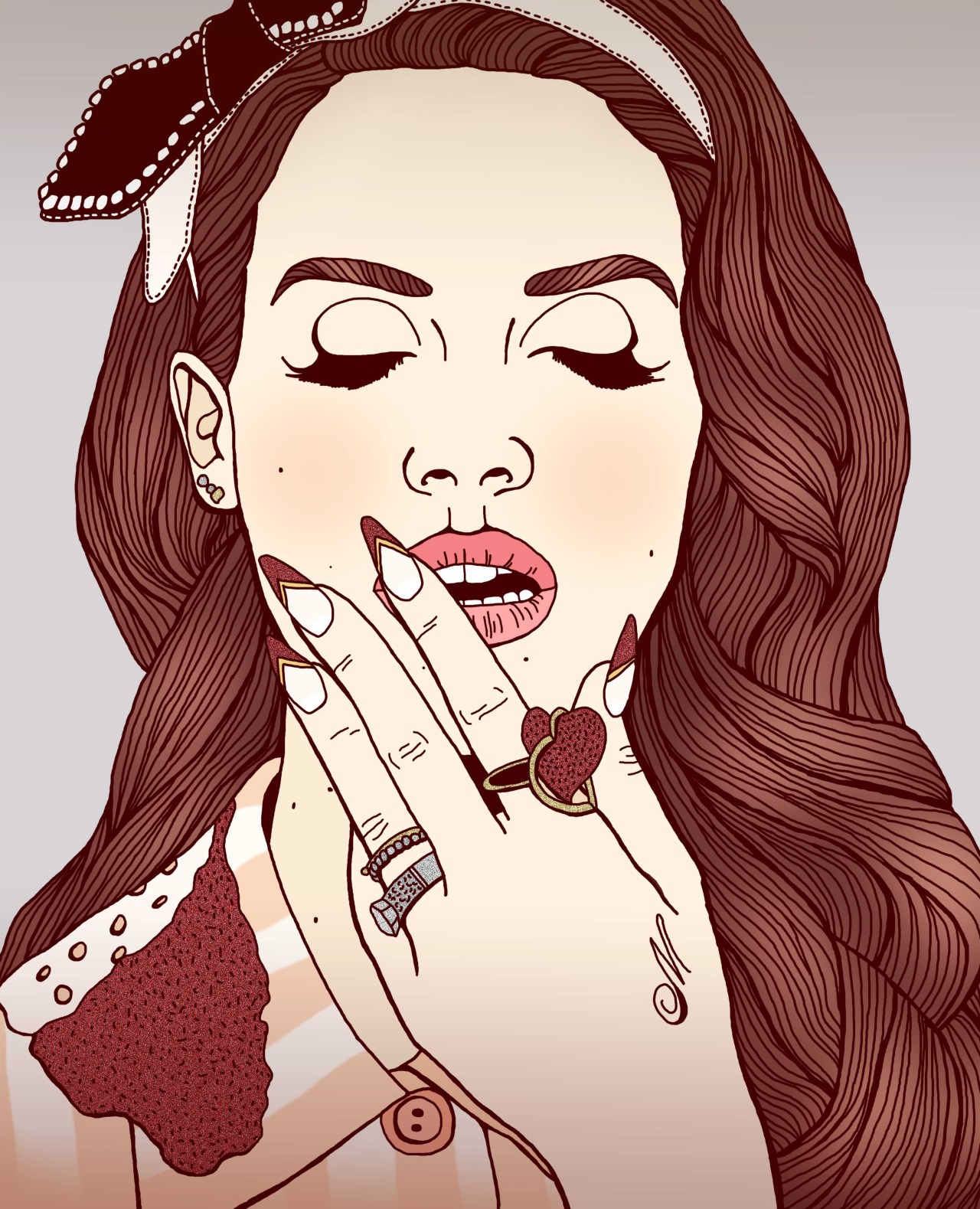 Lana Del Rey animazione