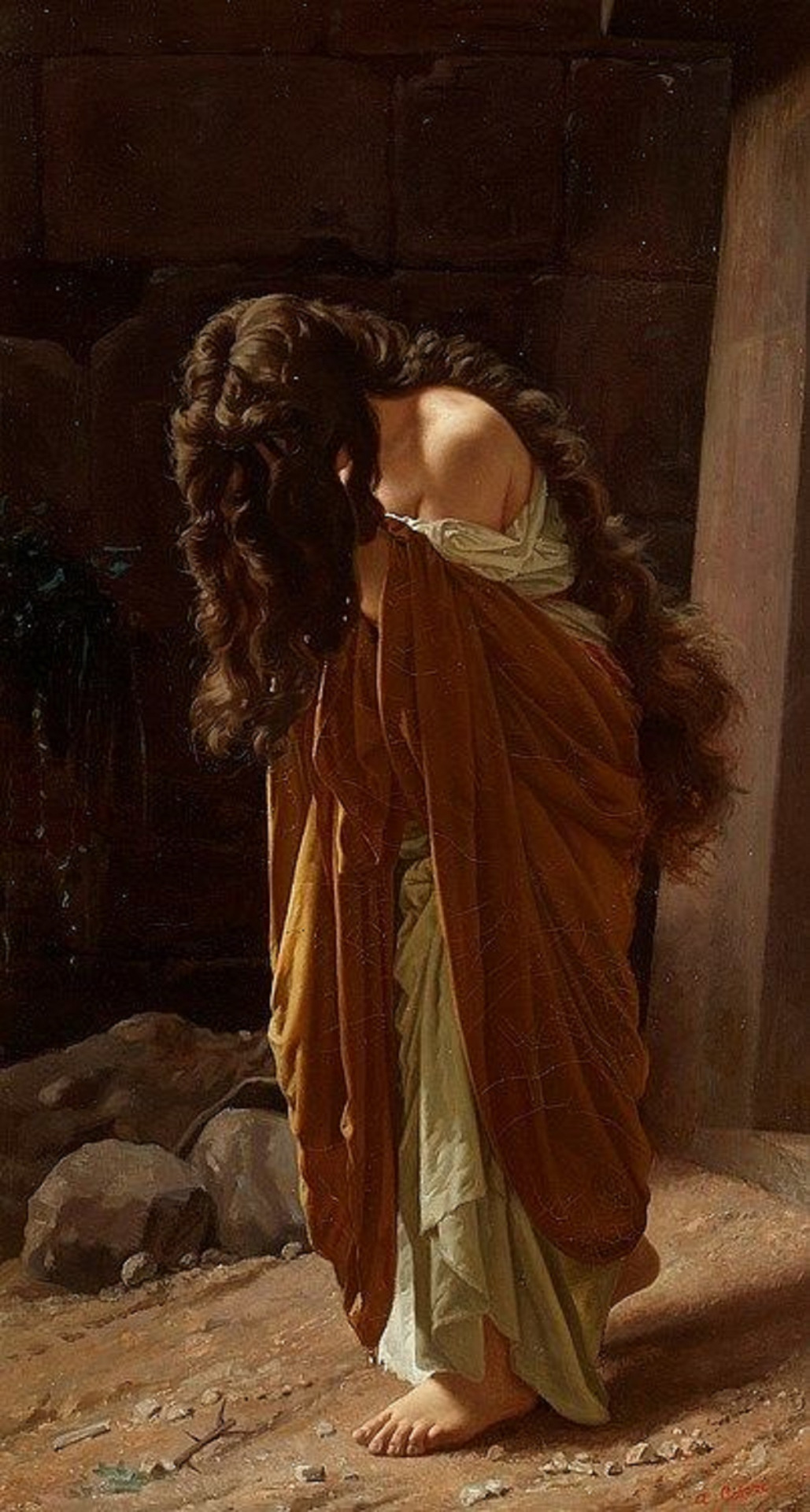 silenceformysoul:
“Antonio Ciseri (1821-1891) - Maddalena, c. 1870
”