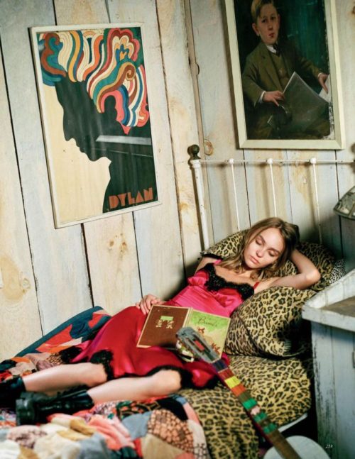 Lily Rose Depp – Vogue UK Magazine (December 2016)