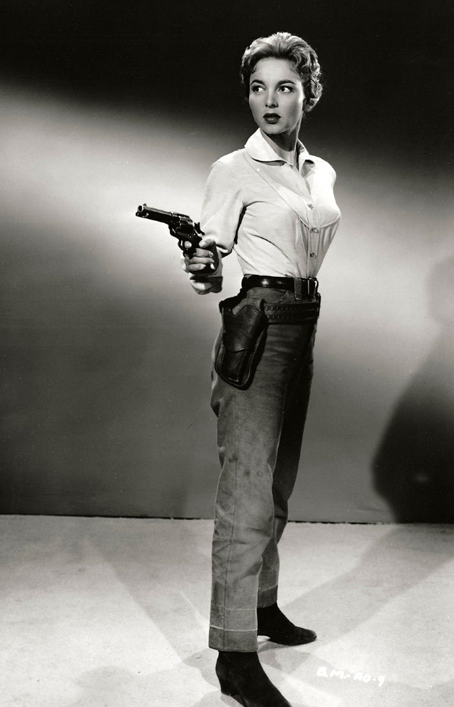 creepingirrelevance:
“ Beverly Garland, armed and delicious
”