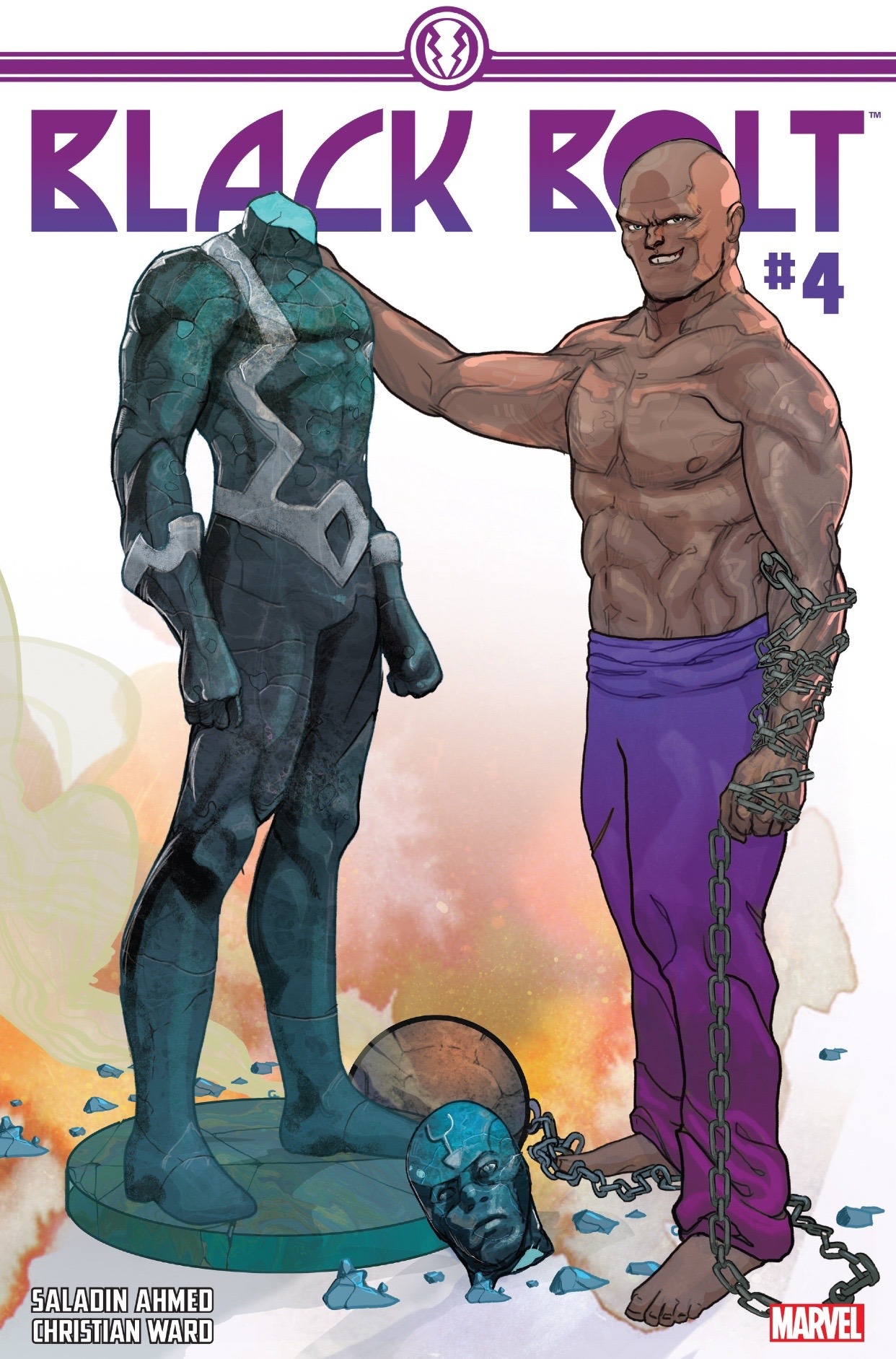 Black Bolt #4 Reviewspoilers spoilers spoilers spoilers spoilers spoilers spoilers spoilers spoilersAnother fantastic installment from the creative team of writer, Saladin Ahmed, and artist, Christian Ward, that switches narrative gears for a truly...