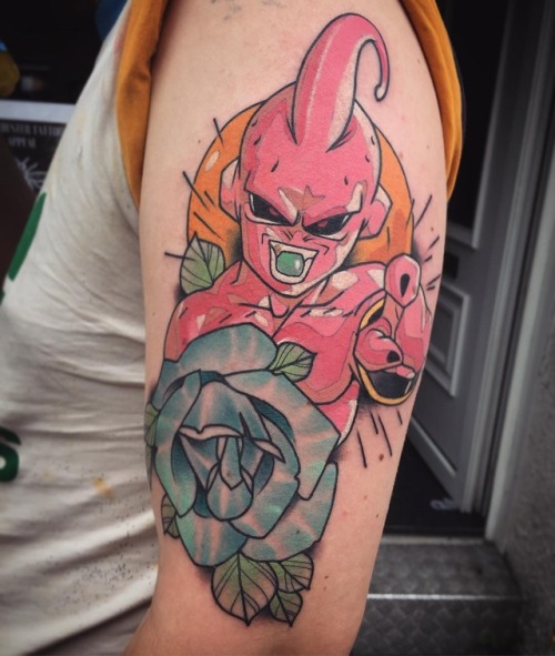 Tattoo tagged with: dragon ball, rose 