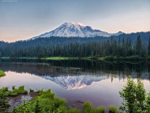 Reflection Lake living up to its name. Share your favorite...