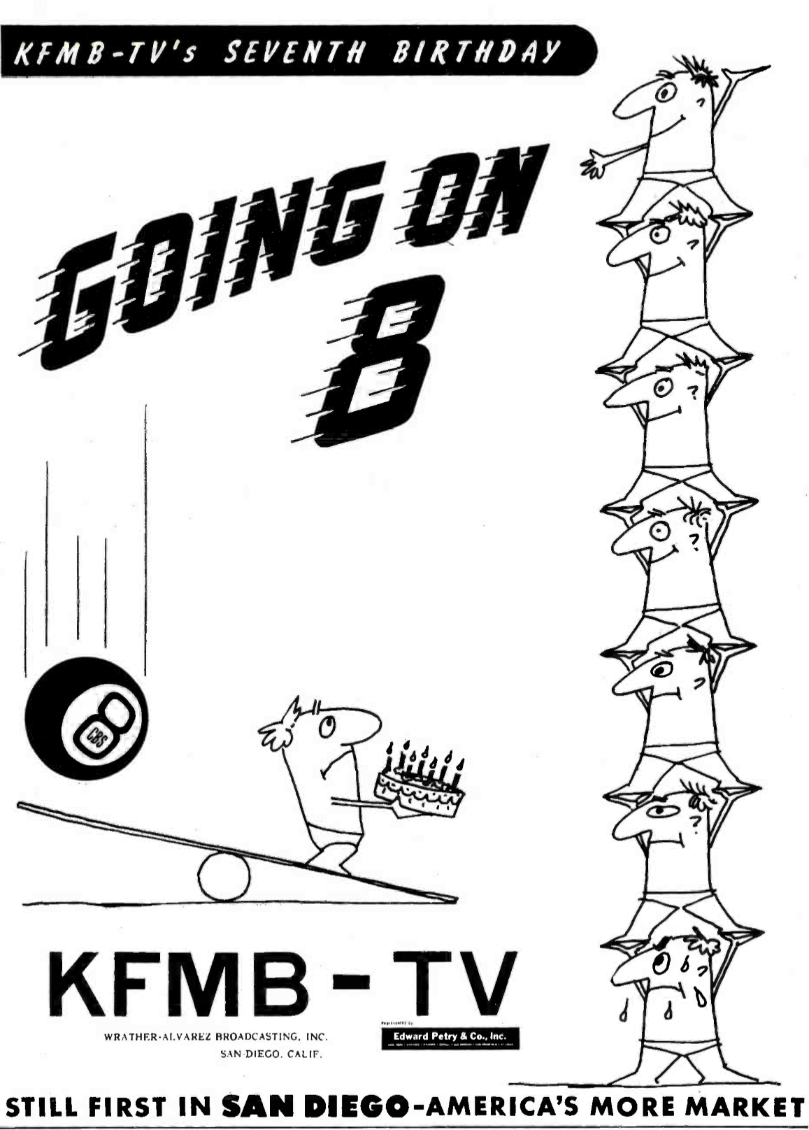 KFMB-TV - San Diego, California U.S.A. - 1956