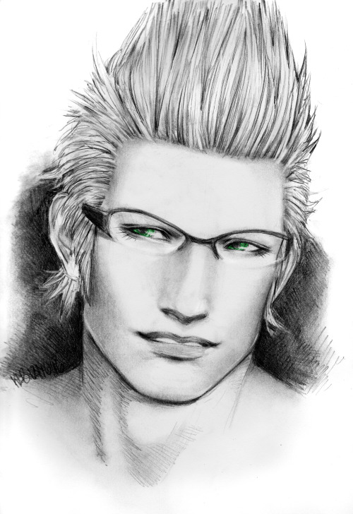 darkspectrum-art: “I FINALLY DID IT. I DREW IGNIS. Please forgive the quality as I had to muster up a whole lot of courage to even attempt this knowing I wouldn’t do him justice, especially the first time around. >u< He’s my favorite Final Fantasy XV...