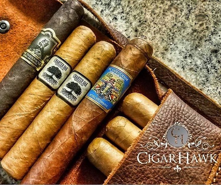 Repost from @cigar.hawk New Year! 2017 is here. Starting it with @foundationcigars Hoping 2017 is as great as these cigars. Be safe and enjoy! #cigars #botl #nowsmoking #cigarsociety #cigaroftheday Cigar leather @ www.LegendarySaxon.com