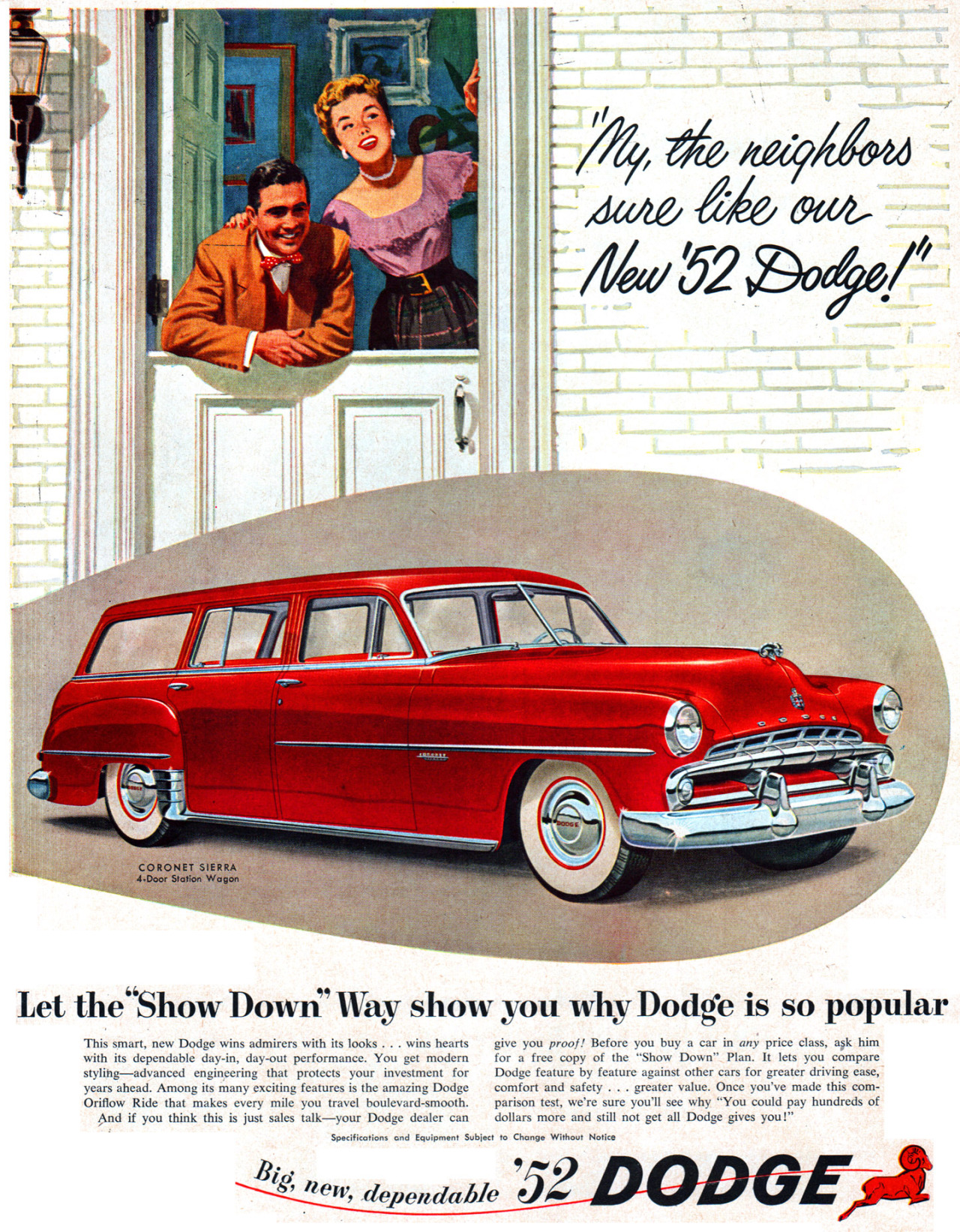 1952 Dodge Coronet Sierra 4-Door Station Wagon