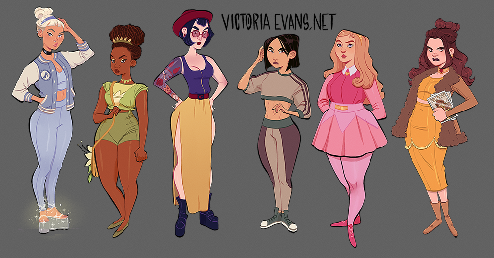 Who are all the Disney princesses?