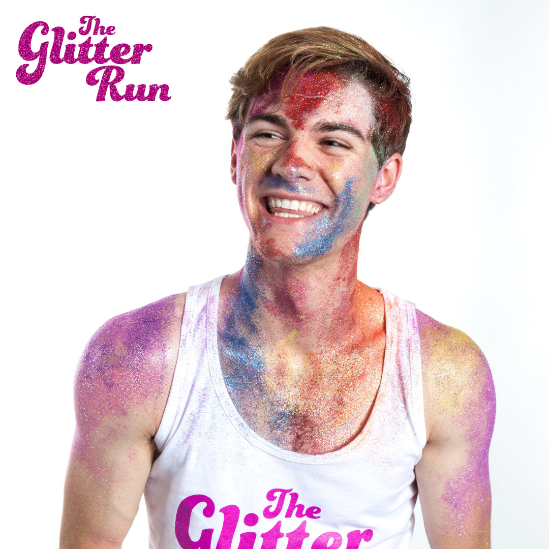 jordandoww: “Join me for @theglitterrun on August 20. glitterrun.org ✨ ”