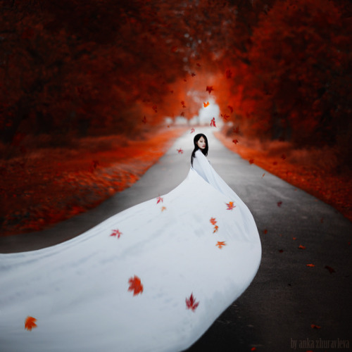 Photography by Anka Zhuravleva Anka Zhuravleva born in 1980, is a Russian photographer living and working in Porto, Portugal. She has a beautifully developed emotional interpretation in her work using both digital and analog compositions. “ Keep your...