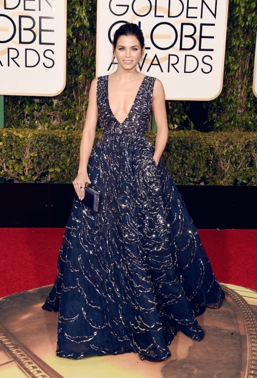 Jenna Dewan Tatum attends the 73rd Annual Golden Globe Awards held at the Beverly Hilton Hotel on January 10, 2016