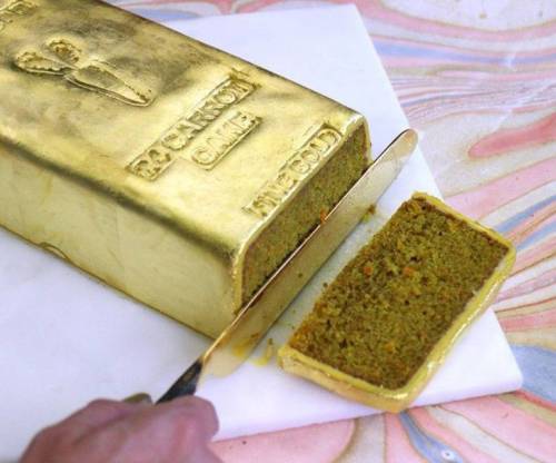 Paige Russell created the “most expensive cake in the world called the 24 Carrot Cake. The decadent gold treat looks like it belongs in a bank. Luckily, this cake isn’t just for the rich and famous, as Russell released a step-by-step video and recipe...