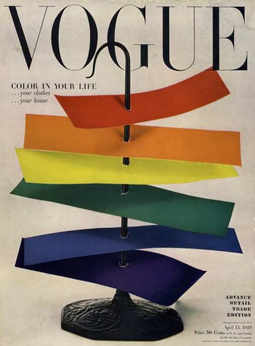 vogue: “To all the victims of yesterday’s tragedy—and to all our friends in the LGBTQ community: You are not alone. We stand with you. We stand for love. Archival Vogue cover by Irving Penn, April 15, 1949. ”