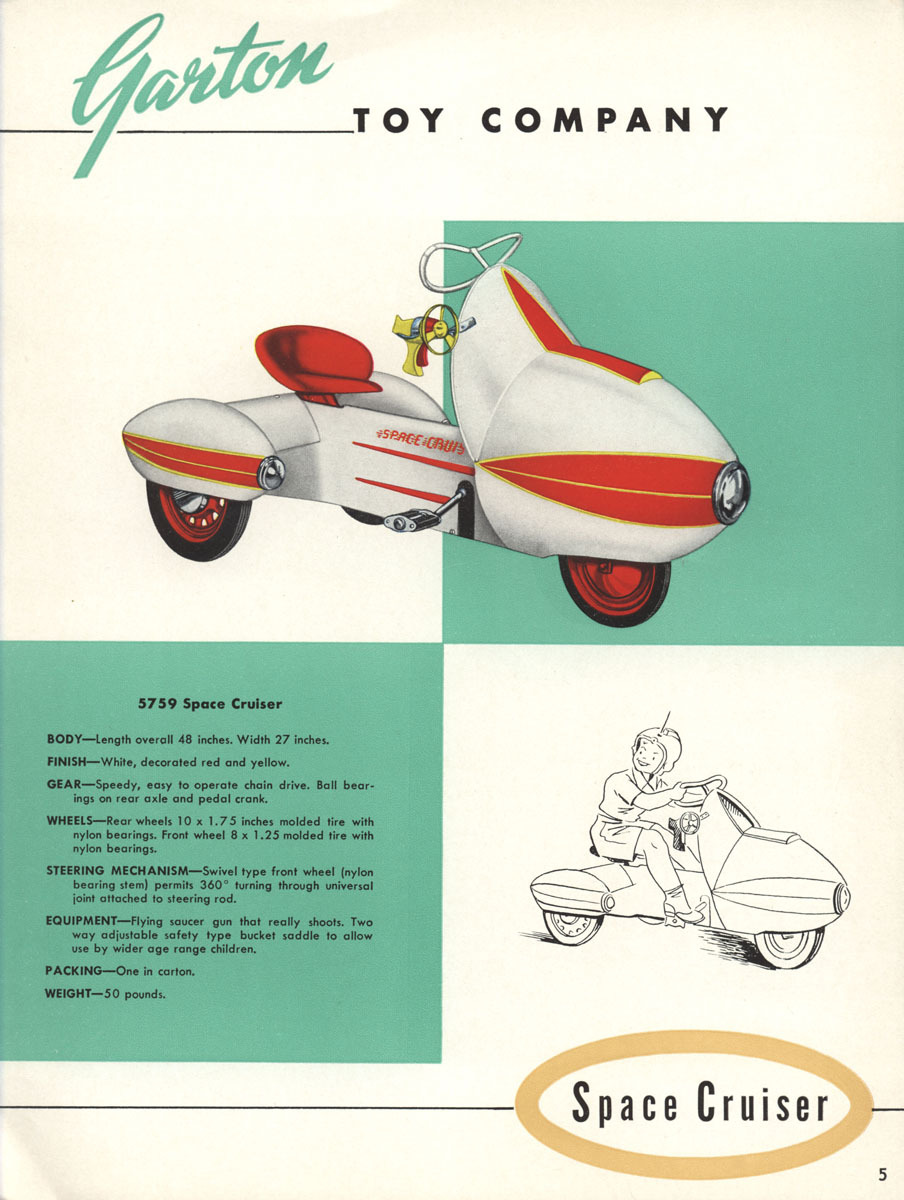 Garton Toy Company catalog - page 5 - 1953