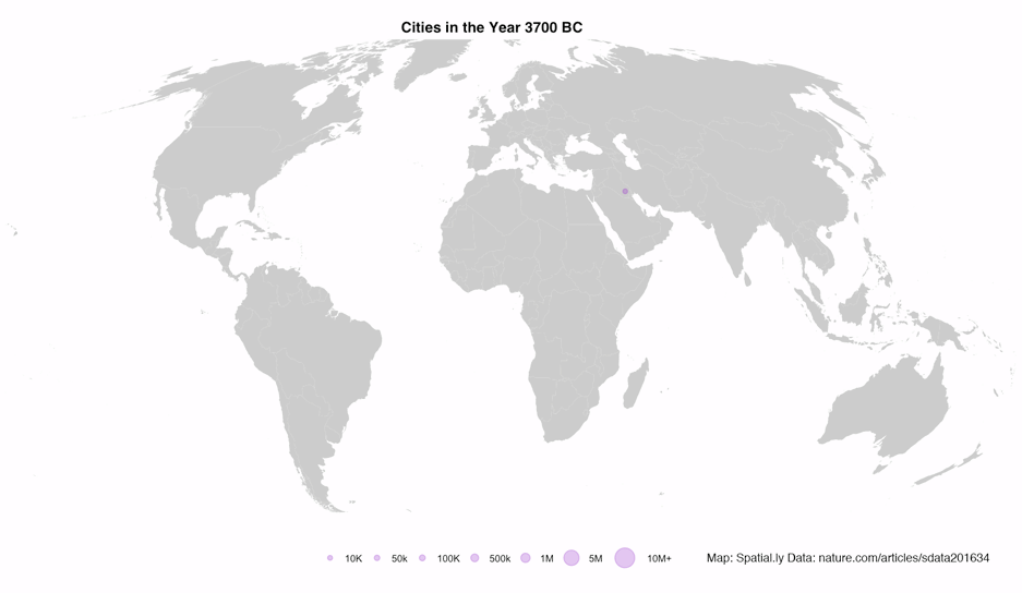 land-of-maps:
“[OC] 5,000 Years of City Growth
”
